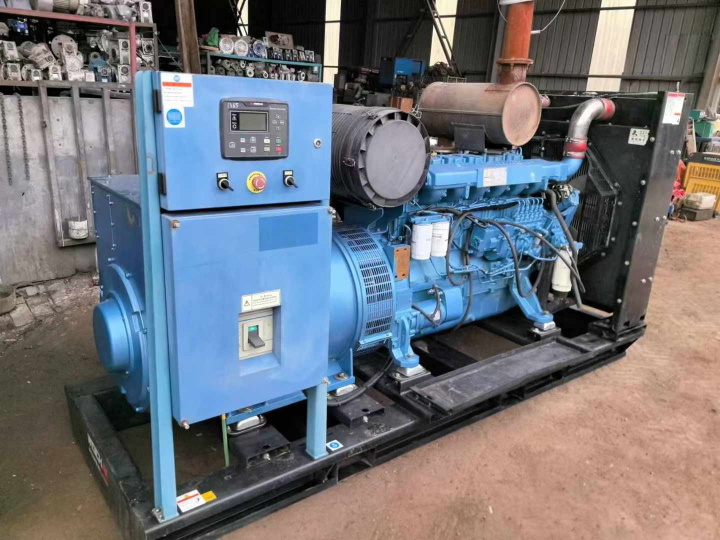北塔500kW 柴油发电机组可带动设备功率的计算公式是什么?